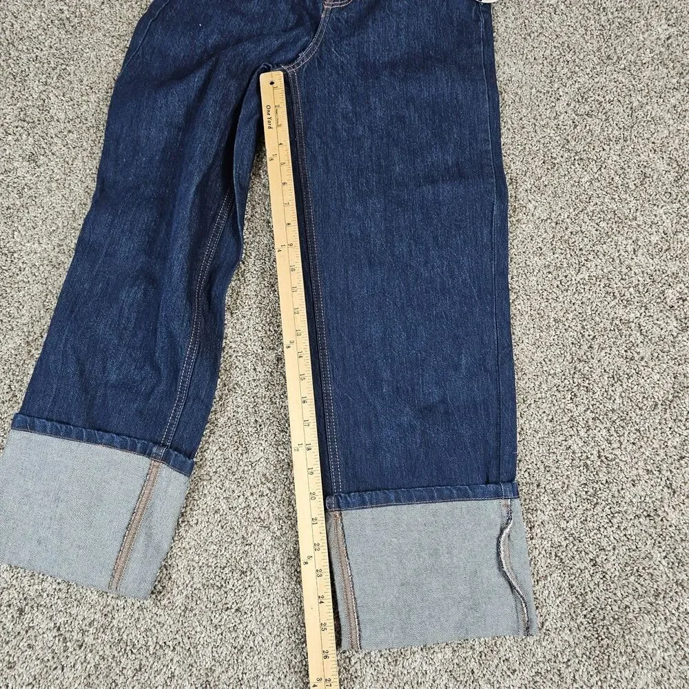 Kate Spade Target Jeans Womens 00 High Rise Straight Leg Wide Cuff